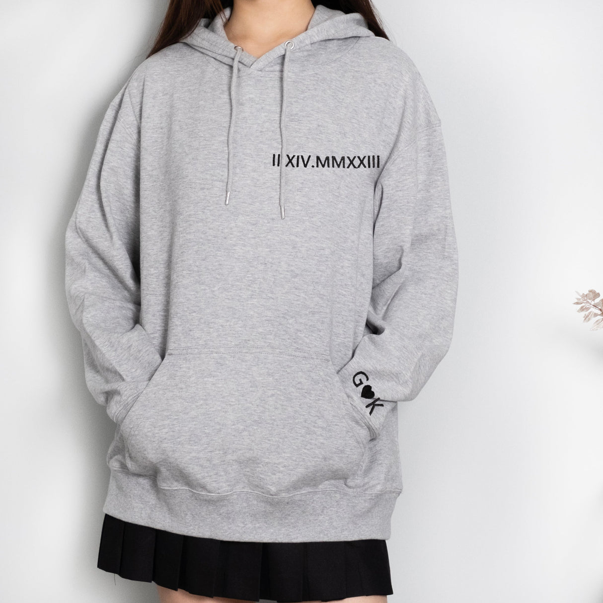 GEX Personalized Roman numerals Couple's Hoodies - GexWorldwide