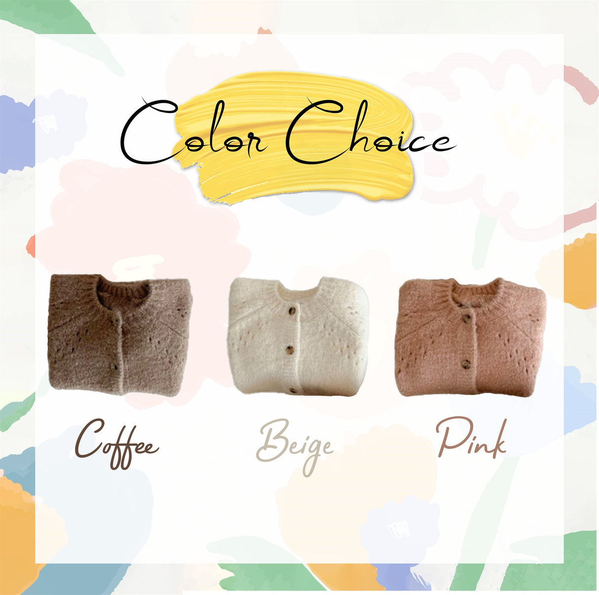 GEX Personalized Sweater Cardigan Kids with Name for Newborn Gift - GexWorldwide