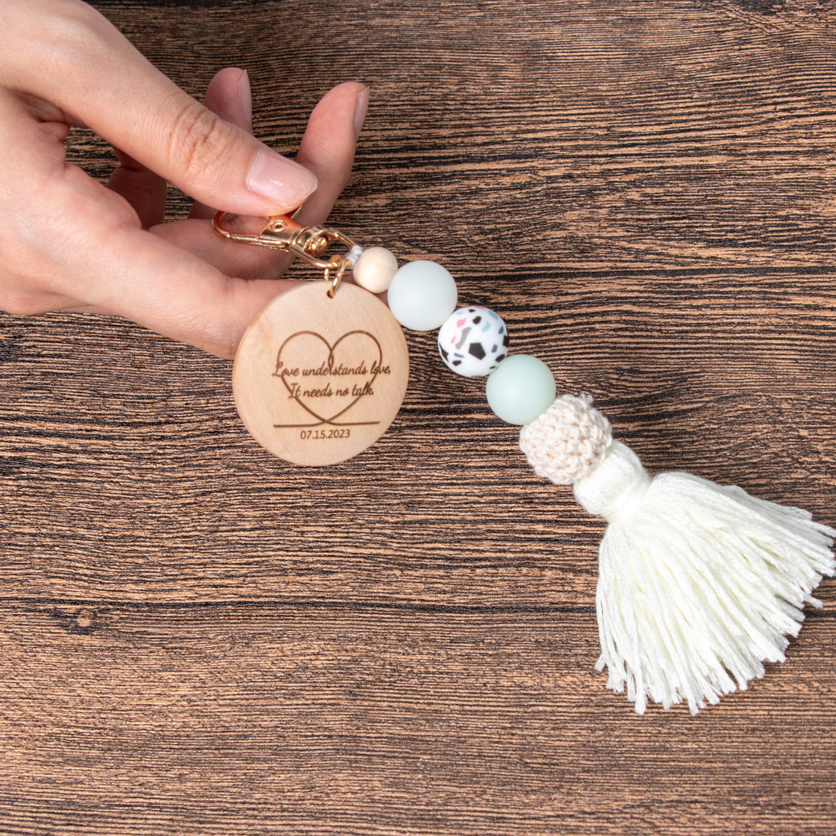 Gex Personalized Wooden Lanyard - GexWorldwide