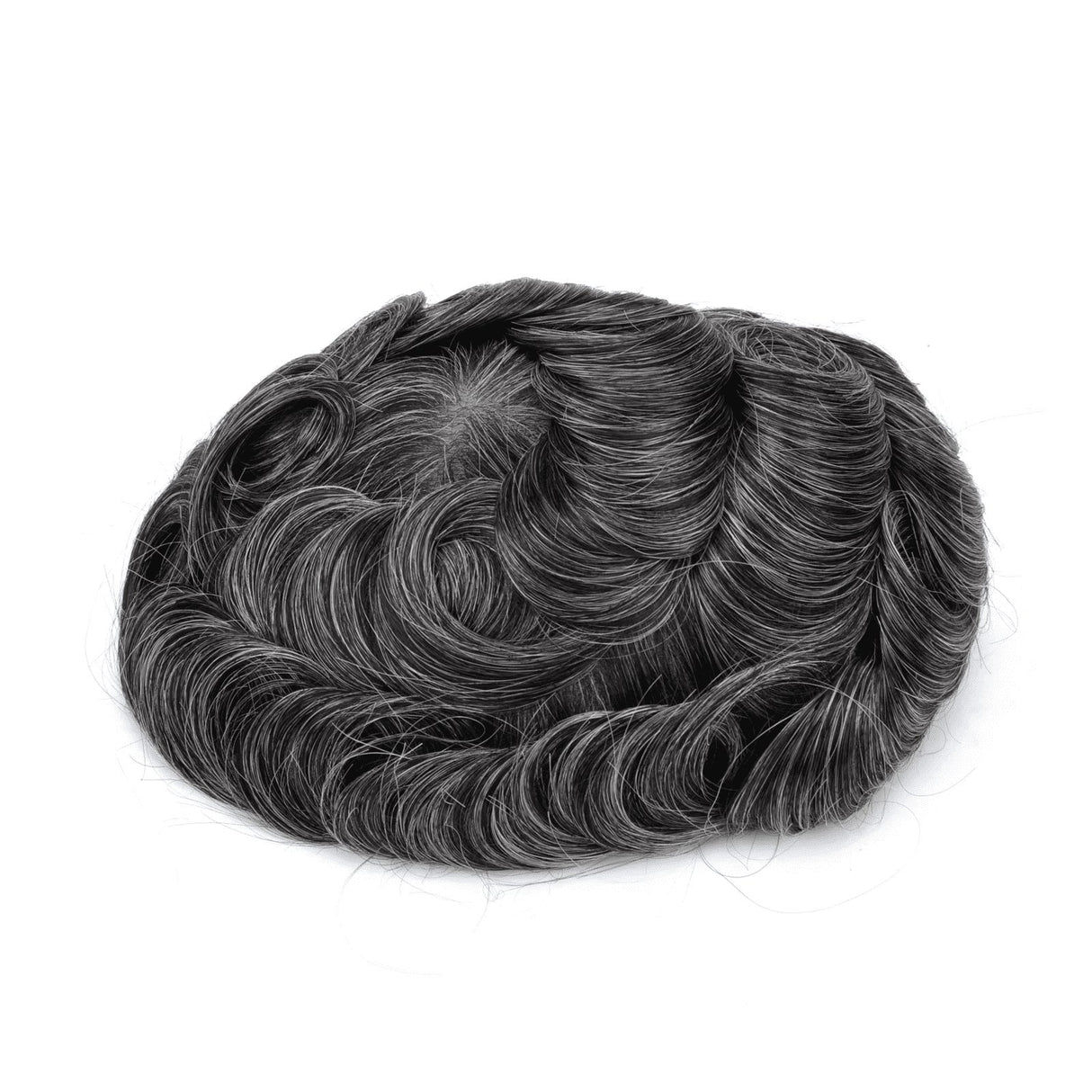 GEX Q6 : Men's Toupee French Lace Base with Thin Skin Hairpieces 8''*10'' - GexWorldwide