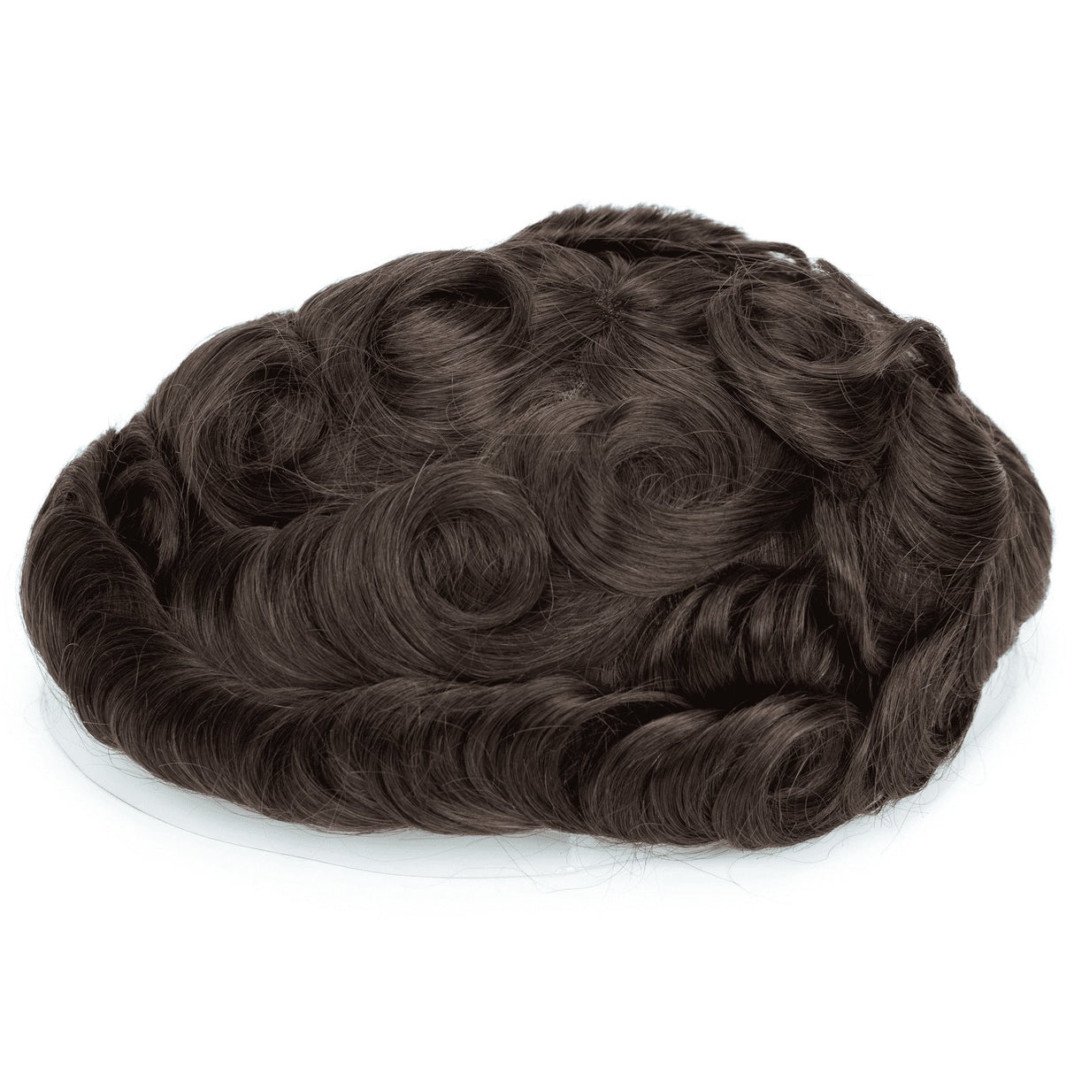 GEX Q6 : Men's Toupee French Lace Base with Thin Skin Hairpieces 8''*10'' - GexWorldwide