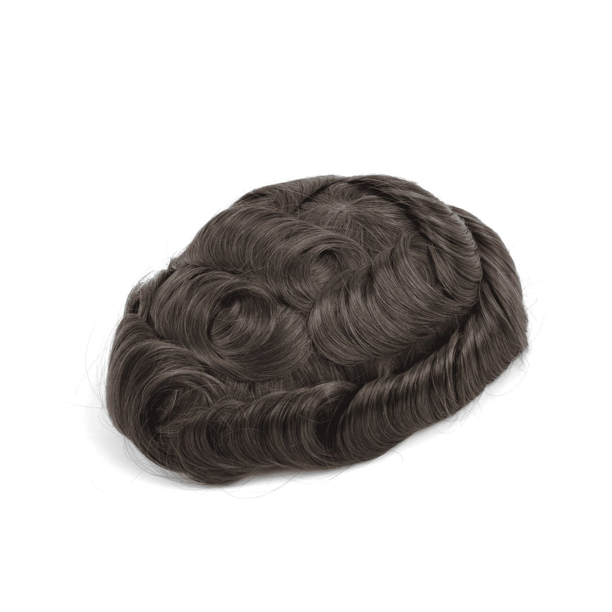 GEX Q6 : Men's Toupee French Lace Base with Thin Skin Hairpieces 8''*10'' - GexWorldwide