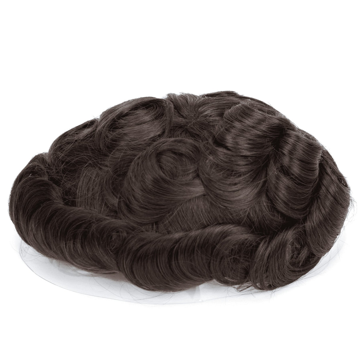 GEX Q6 : Men's Toupee French Lace Base with Thin Skin Hairpieces 8''*10'' - GexWorldwide