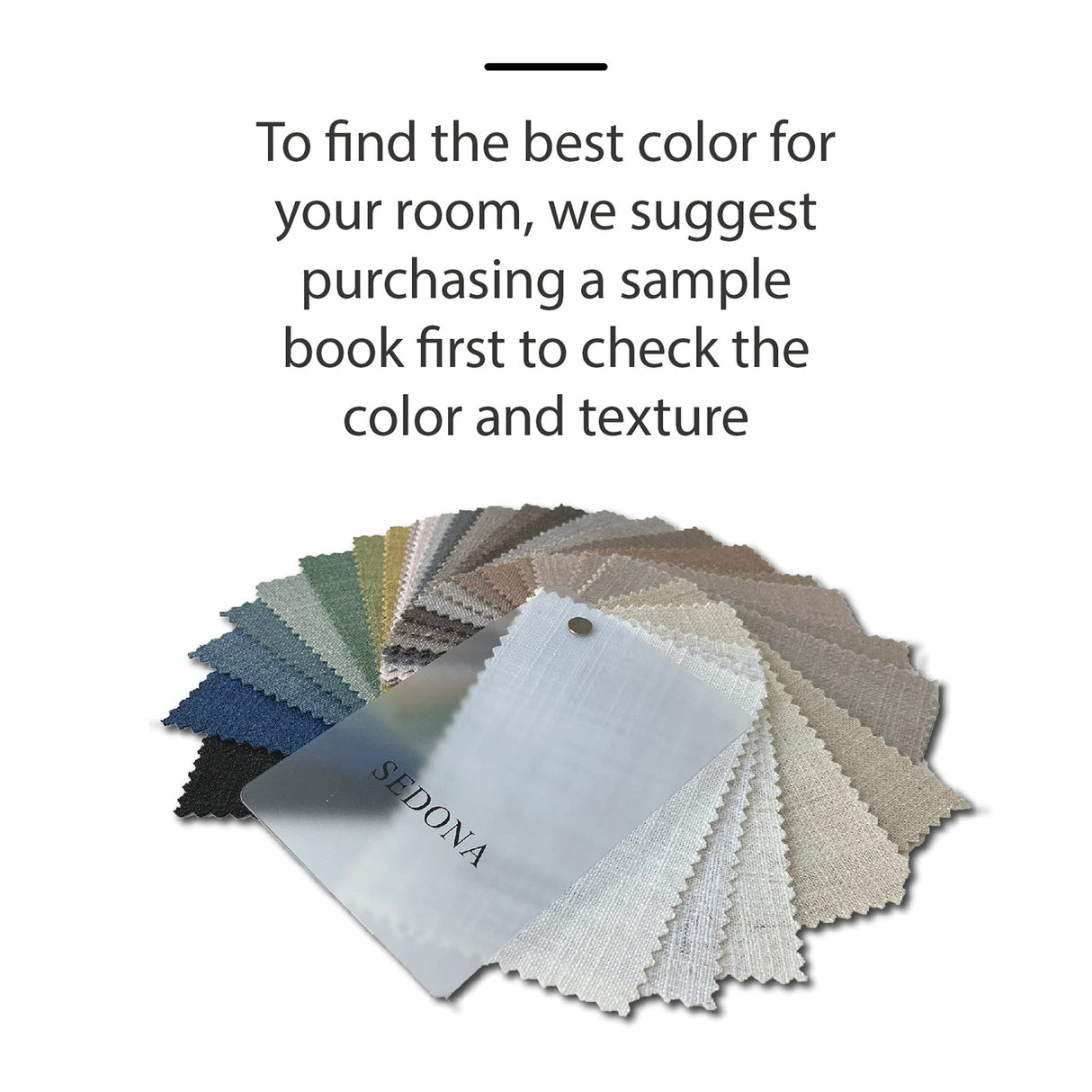 GEX Sedona Polyester Linen Sample Booklet - GexWorldwide