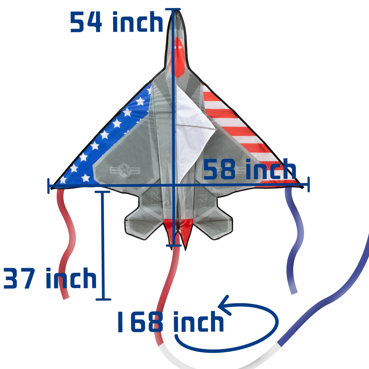 JEKOSEN 3 Plane Tail Kites Durable and Easy to Fly Suitable for Children and Adults Beach Park Outdoor Activities - GexWorldwide