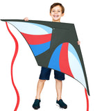 JEKOSEN 55"Delta Kite, Durable and Easy to Fly, Suitable for Children and Adults Travel Beach Park Outdoor Activities - GexWorldwide