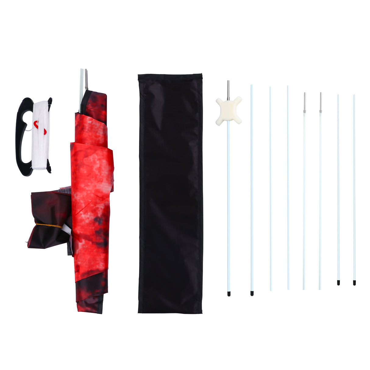 JEKOSEN Ice/Fiery Dragon 54" Huge Kite Easy to Fly Suitable for Children and Adults Beach Park Outdoor Activities - GexWorldwide