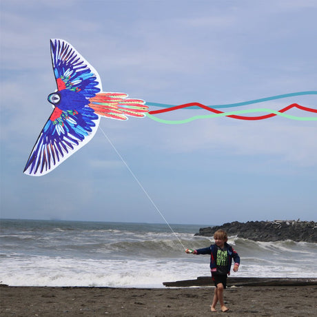 JEKOSEN Parrot Huge Kite Easy to Fly Single String Suitable for Children and Adults Beach Park Outdoor Activities - GexWorldwide