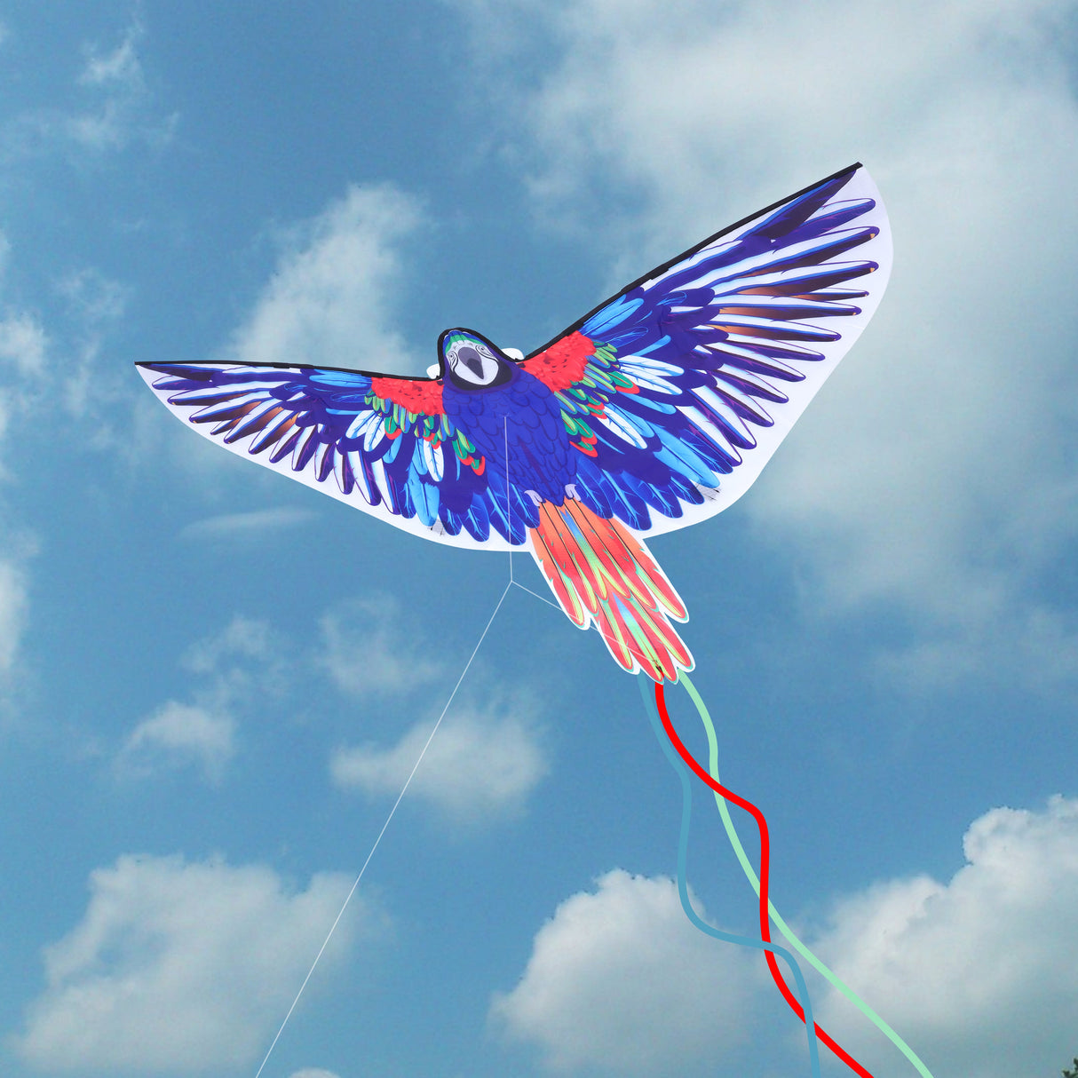 JEKOSEN Parrot Huge Kite Easy to Fly Single String Suitable for Children and Adults Beach Park Outdoor Activities - GexWorldwide