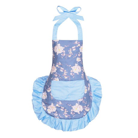 SINUOLIN Floral Apron with Pockets and Adjustable Shoulder Straps for Cooking and Baking Women Apron Gifts - GexWorldwide