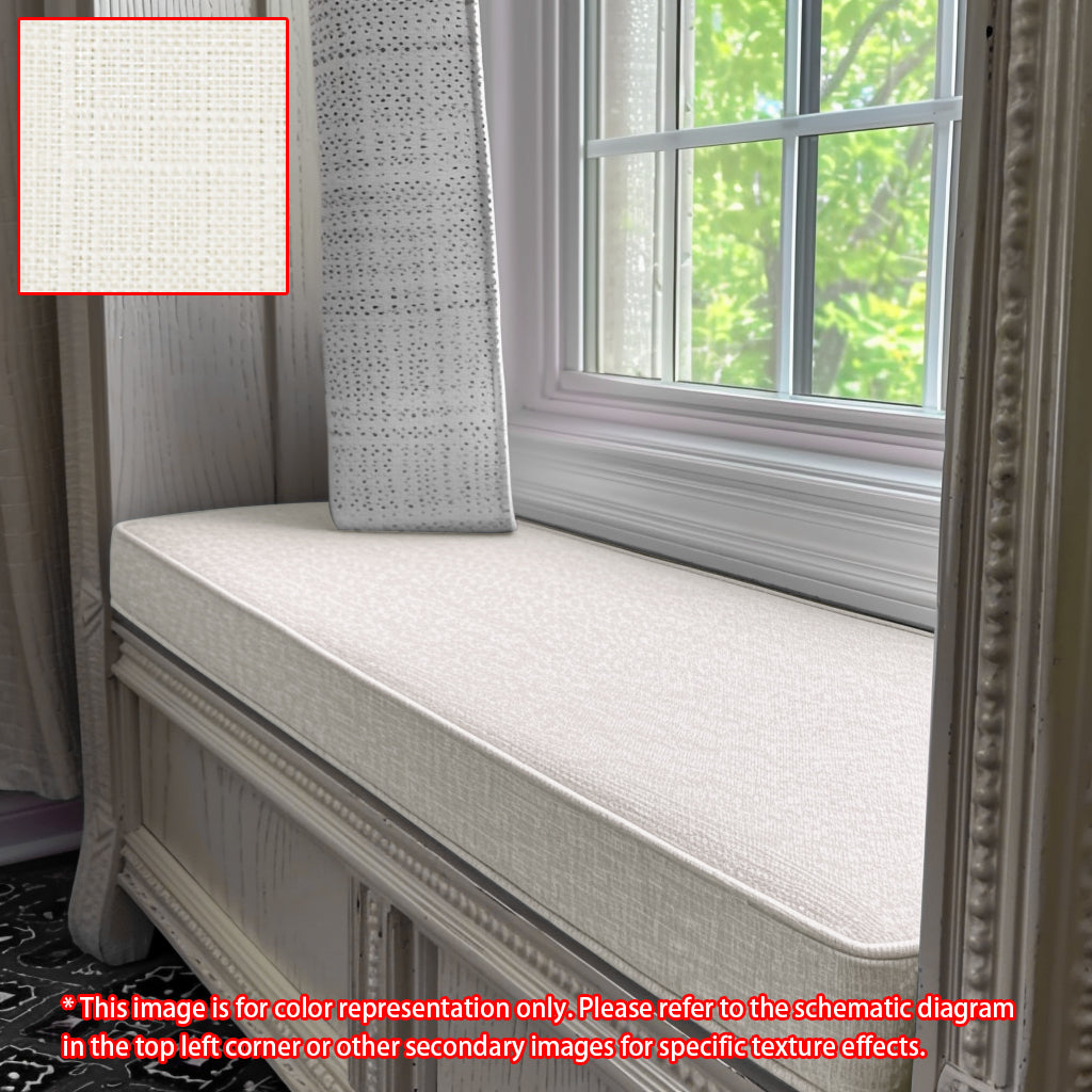 GEX Linen Blend Custom Size Bench Cushion Pads Multi Colors 70D