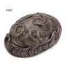 GEX Mens Toupee Hairpiece SWISS LACE Hair Systems Bleached Knots
