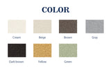 GEX Teddy Velvet Fabric Custom Size Bench Cushion Pads Multi Colors 70D High-Resilience Foam
