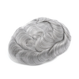 GEX 0.08-0.1mm Thin Skin V-loop Toupee Hair Replacement Durable
