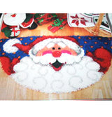 LUBOT Christmas Santa Latch Hook Kits Rug Handicraft Making Kits DIY 20"*13"