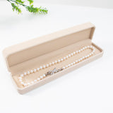 BURLAP LIFE Real Freshwater Pearl Women Necklace - Bow - GexWorldwide