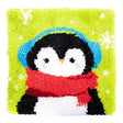 LUBOT Penguin Latch Hook Kits Rug Handicraft Making Kits DIY 17"*17" - GexWorldwide