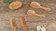 GEX Personalized Wooden Baby Hair Brush Set Engraved for Baby Shower Gift