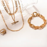 18k Gold Plated Versatile Jewelry Set - GexWorldwide