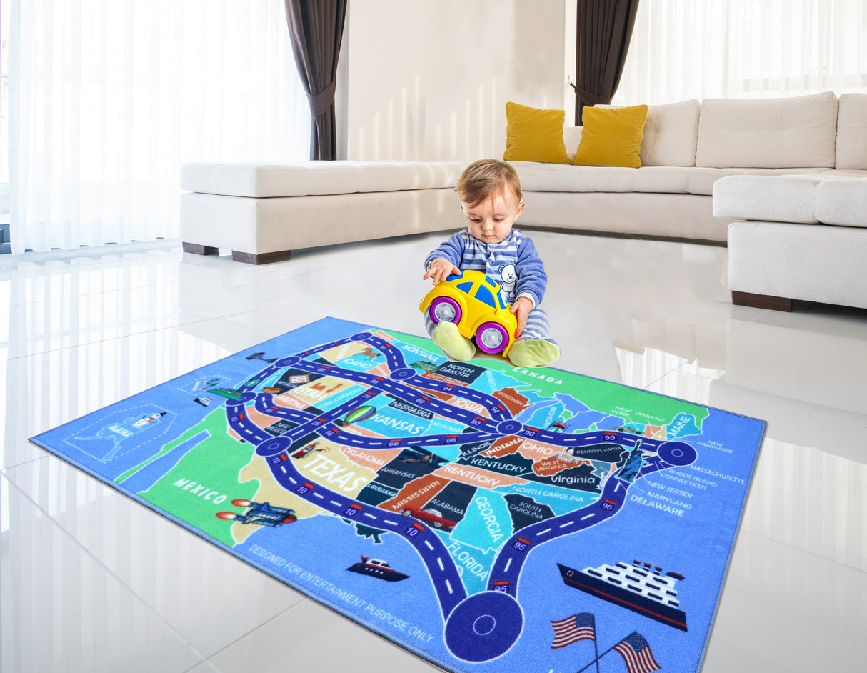 Beyond Your Thoughts Kids Rug 59''*31.5'' - GexWorldwide