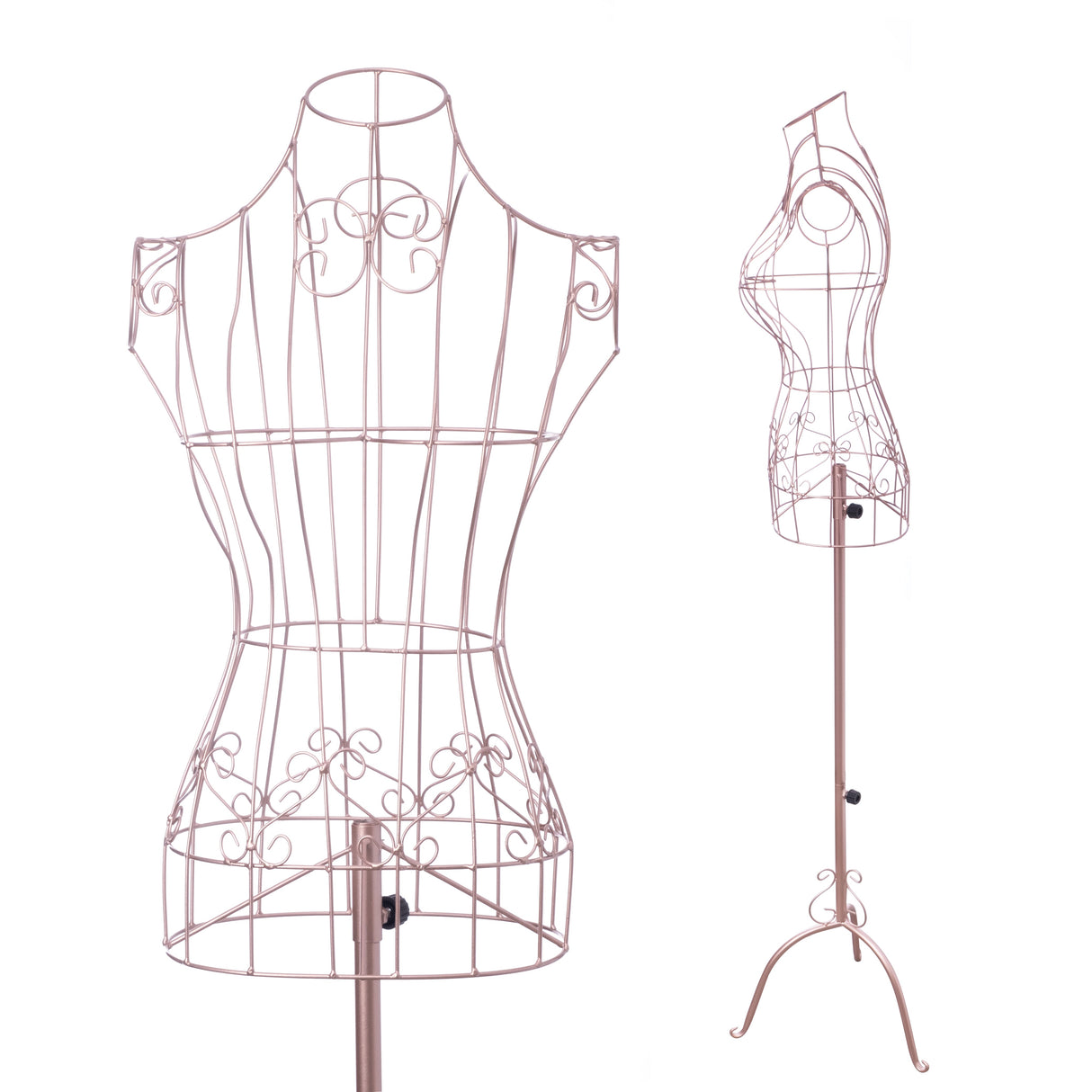 BHD BEAUTY Metal Mannequin Dress Form: Crafting and Showcasing Fashion - GexWorldwide