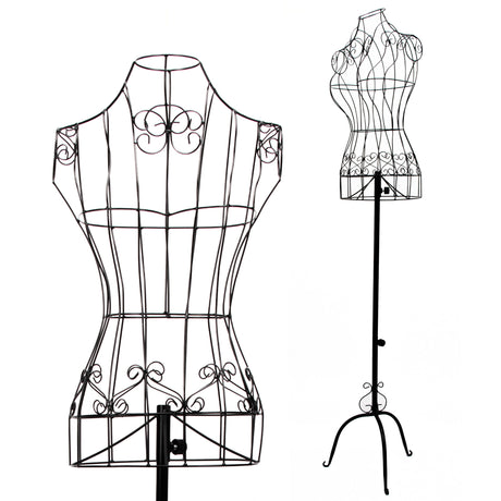 BHD BEAUTY Metal Mannequin Dress Form: Crafting and Showcasing Fashion - GexWorldwide