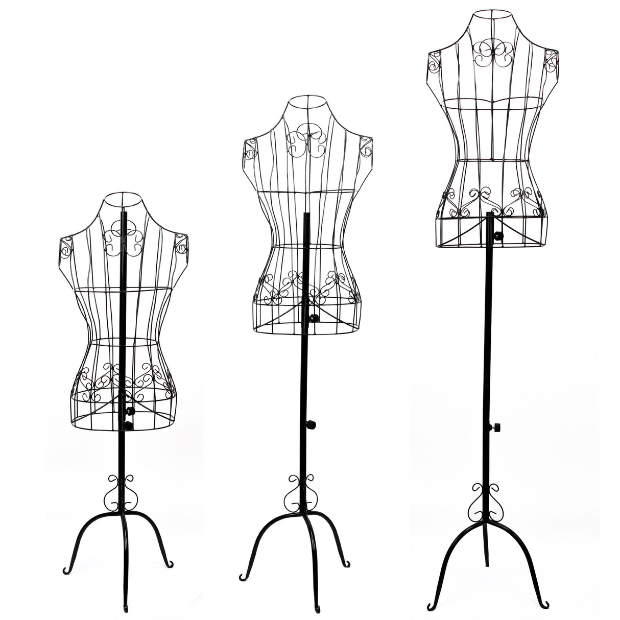 BHD BEAUTY Metal Mannequin Dress Form: Crafting and Showcasing Fashion - GexWorldwide