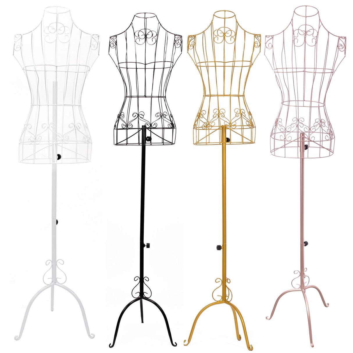 BHD BEAUTY Metal Mannequin Dress Form: Crafting and Showcasing Fashion - GexWorldwide
