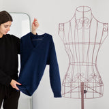 BHD BEAUTY Metal Mannequin Dress Form: Crafting and Showcasing Fashion - GexWorldwide