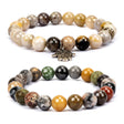 Crystal Bracelet Natural Stone 2pcs - GexWorldwide