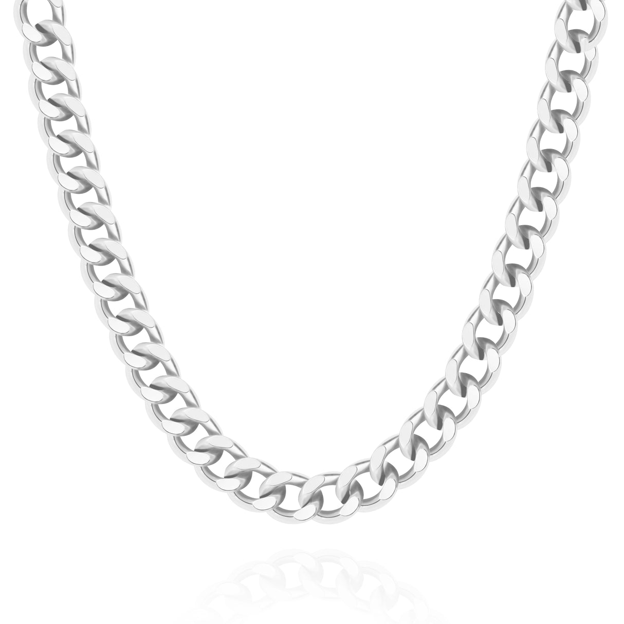 Cuban Link Chain Necklace for Men Women 14K Gold Silver Plated - GexWorldwide