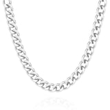 Cuban Link Chain Necklace for Men Women 14K Gold Silver Plated - GexWorldwide