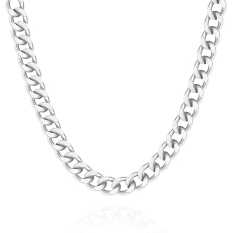 Cuban Link Chain Necklace for Men Women 14K Gold Silver Plated - GexWorldwide