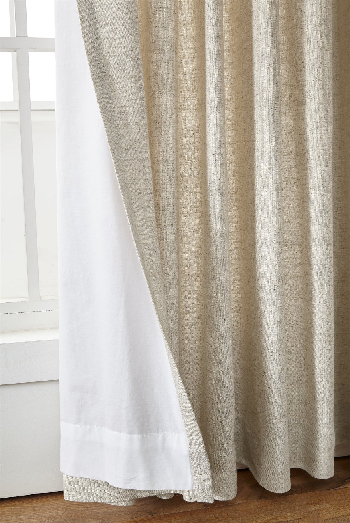 GEX Curtain Linen Bihar Linen Custom Curtains Drapes Pleated - GexWorldwide