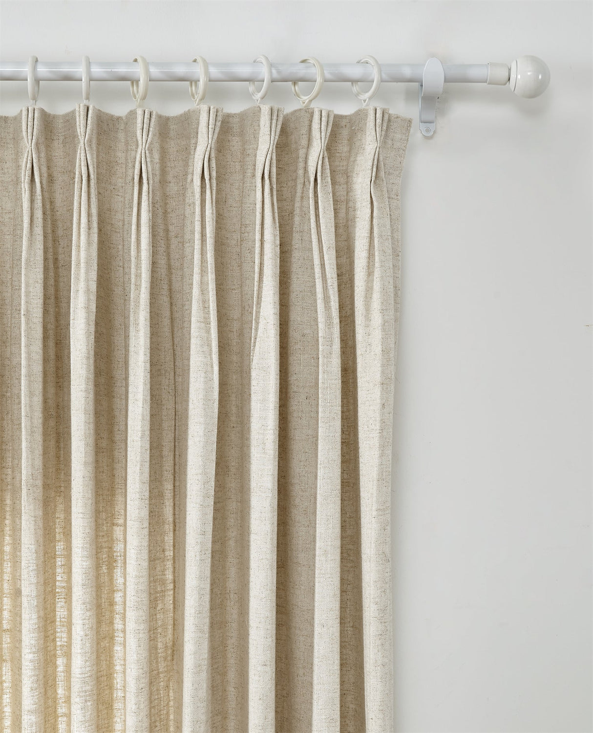 GEX Curtain Linen Bihar Linen Custom Curtains Drapes Pleated - GexWorldwide