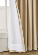 GEX Curtain Linen Bolonia Velvet Custom Curtains Blackout Drapes Pleated - GexWorldwide