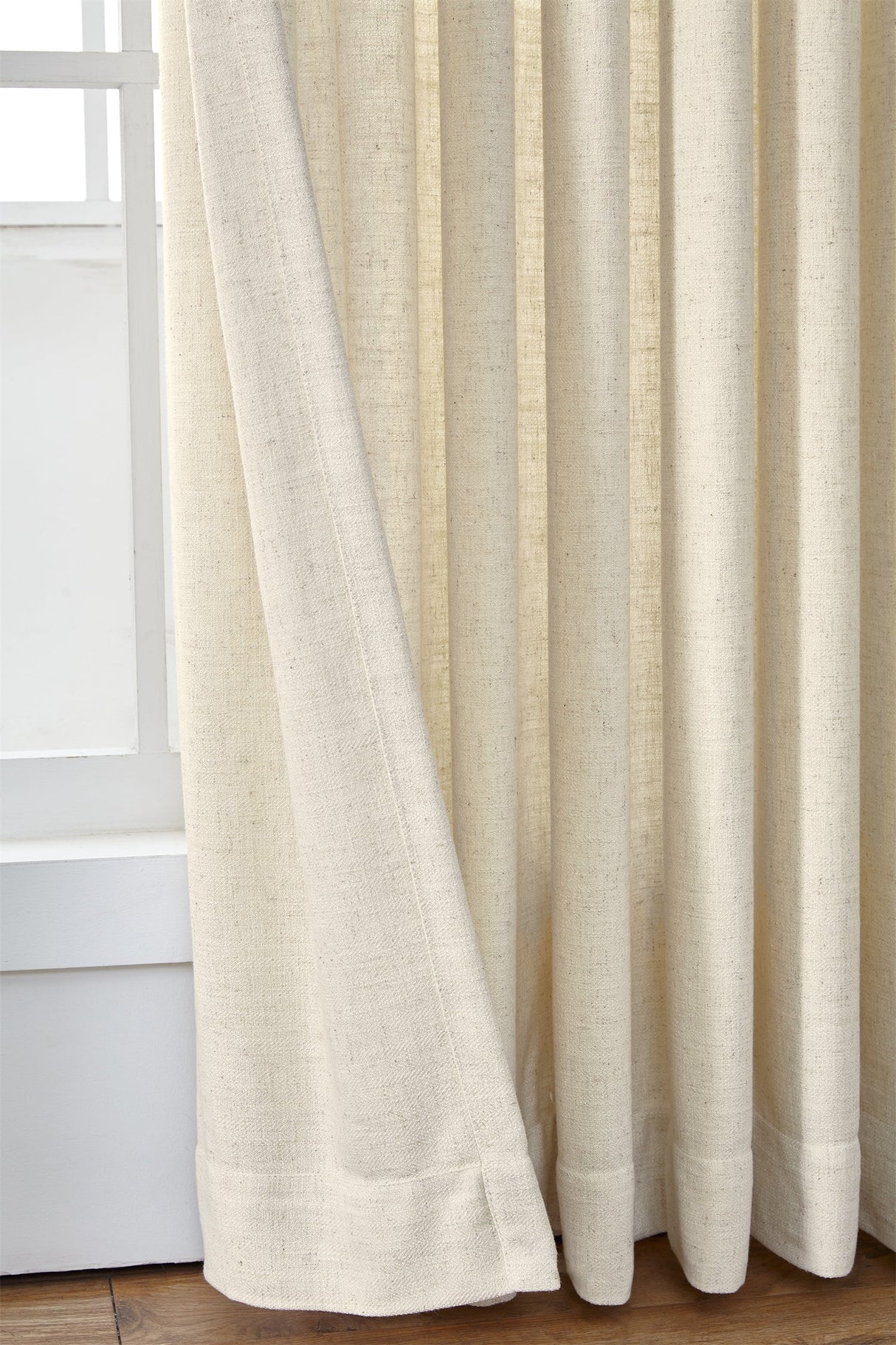 GEX Curtain Linen Chevrons Linen Custom Curtains Drapes Pleated - GexWorldwide