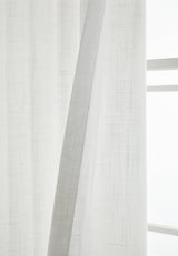 GEX Curtain Linen Damme Linen Custom Curtains Drapes Pleated - GexWorldwide