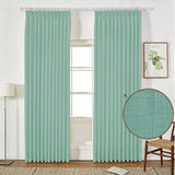 GEX Curtain Linen Sedge Linen Custom Curtains Drapes Pleated - GexWorldwide