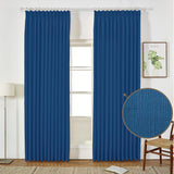 GEX Curtain Linen Sedge Linen Custom Curtains Drapes Pleated - GexWorldwide