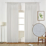 GEX Curtain Linen Sedge Linen Custom Curtains Drapes Pleated - GexWorldwide