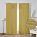 GEX Curtain Linen Sedona Linen Custom Curtains Drapes Pleated - GexWorldwide