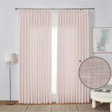 GEX Curtain Linen Sedona Linen Custom Curtains Drapes Pleated - GexWorldwide