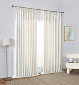 GEX Curtain Linen Sedona Linen Custom Curtains Drapes Pleated - GexWorldwide