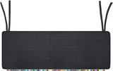 GEX Custom Size Bench Cushion Cover for Indoor/Outdoor Furniture/Window Seat - GexWorldwide