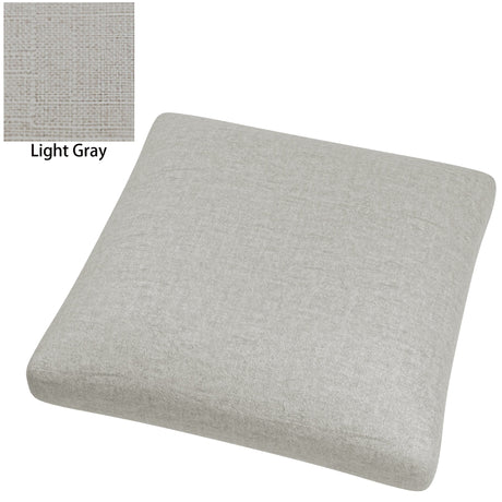 GEX Custom Size Bench Cushion Cover for Indoor/Outdoor Furniture/Window Seat - GexWorldwide