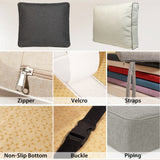 GEX Customized Wedge Headboard Pillow Bench Pads Waist Backrest Multi Colors - GexWorldwide