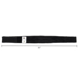 GEX Flexible Velvet Wig Grip Scarf Head Band Adjustable Fastern Black - GexWorldwide