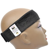 GEX Flexible Velvet Wig Grip Scarf Head Band Adjustable Fastern Black - GexWorldwide