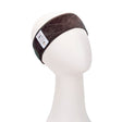 GEX Flexible Velvet Wig Grip Scarf Head Band Adjustable Fastern Brown - GexWorldwide